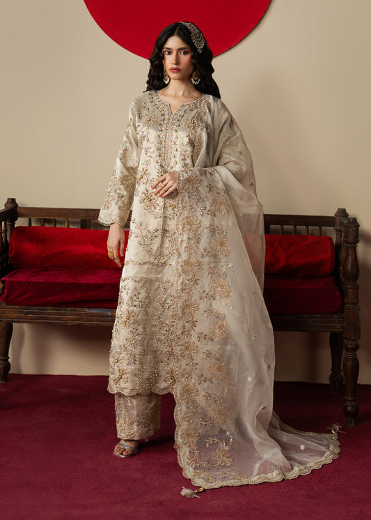 Haseens | Gulal Formals |Gulzaib - Formal Dress - available at Maria Faisal in UK and USA.