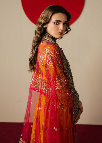 Haseens | Gulal Formals | Mehrun - Formal Dress - available at Maria Faisal in UK and USA.