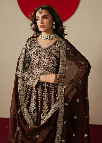 Haseens | Gulal Formals | Afsheen - Formal Dress - available at Maria Faisal in UK and USA.