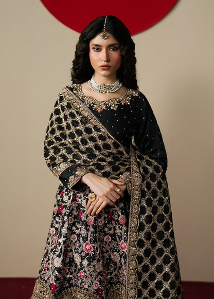 Haseens | Gulal Formals | Gulrang - Formal Dress - available at Maria Faisal in UK and USA.