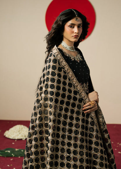 Haseens | Gulal Formals | Gulrang - Formal Dress - available at Maria Faisal in UK and USA.