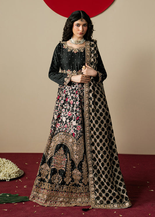 Haseens | Gulal Formals | Gulrang - Formal Dress - available at Maria Faisal in UK and USA.