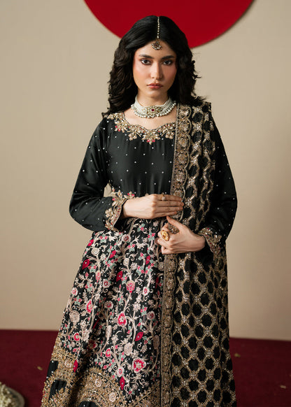 Haseens | Gulal Formals | Gulrang - Formal Dress - available at Maria Faisal in UK and USA.