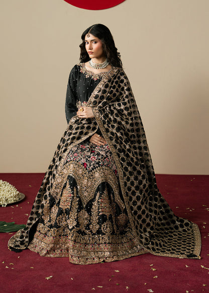 Haseens | Gulal Formals | Gulrang - Formal Dress - available at Maria Faisal in UK and USA.