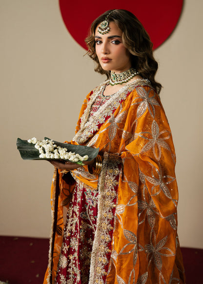 Haseens | Gulal Formals | Naazish - Formal Dress - available at Maria Faisal in UK and USA.