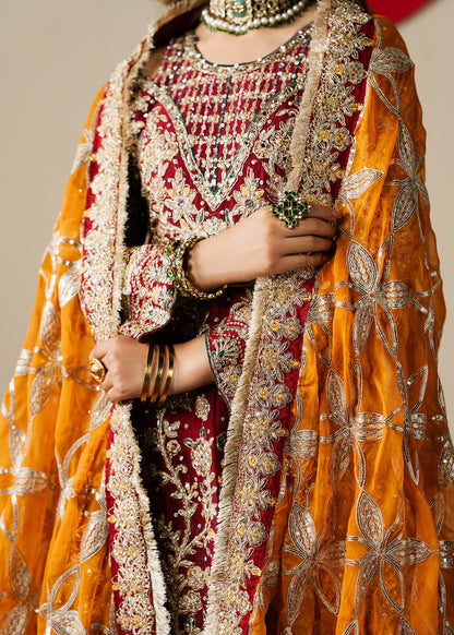 Haseens | Gulal Formals | Naazish - Formal Dress - available at Maria Faisal in UK and USA.