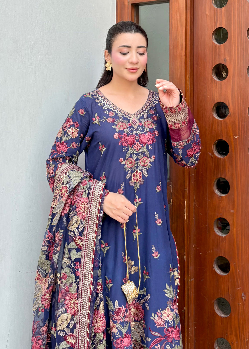 Haseens | Raha Pret | Inara - Luxury Dress - available at Maria Faisal in UK and USA.