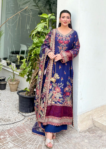 Haseens | Raha Pret | Inara - Luxury Dress - available at Maria Faisal in UK and USA.