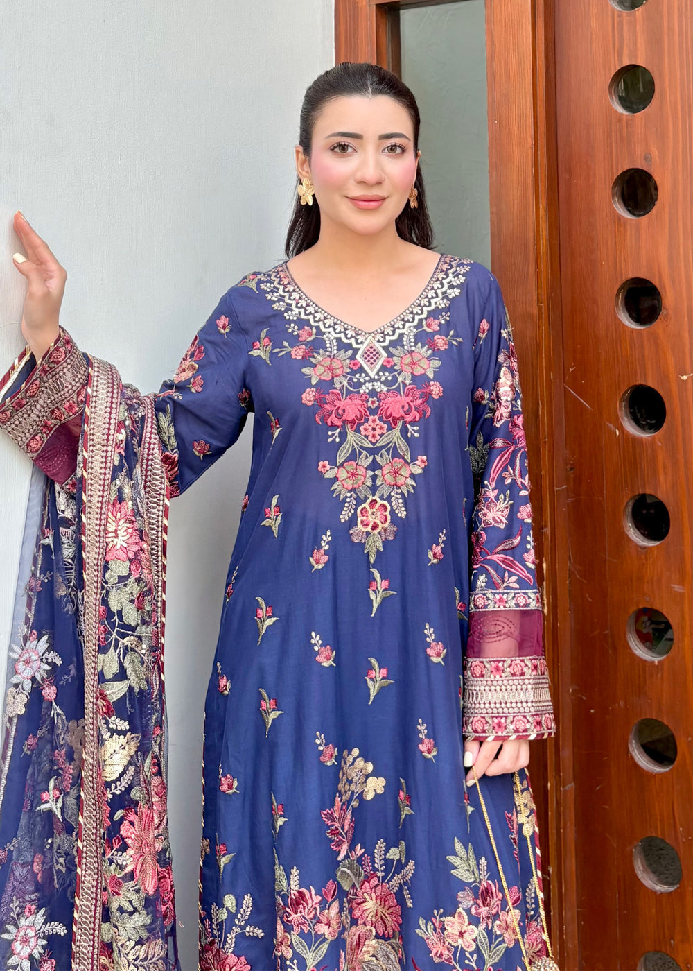 Haseens | Raha Pret | Inara - Luxury Dress - available at Maria Faisal in UK and USA.