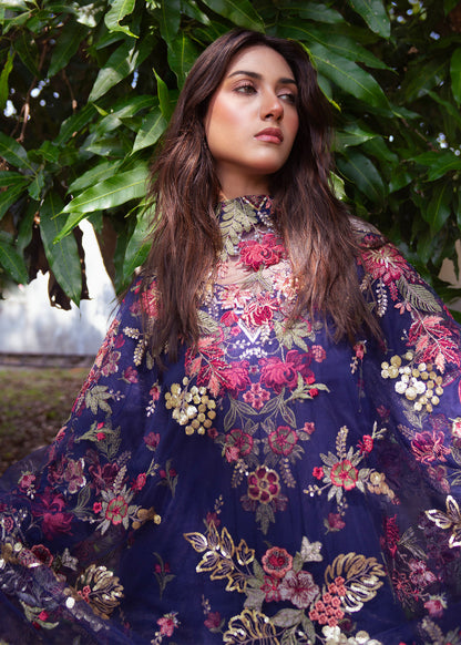 Haseens | Raha Pret | Inara - Luxury Dress - available at Maria Faisal in UK and USA.