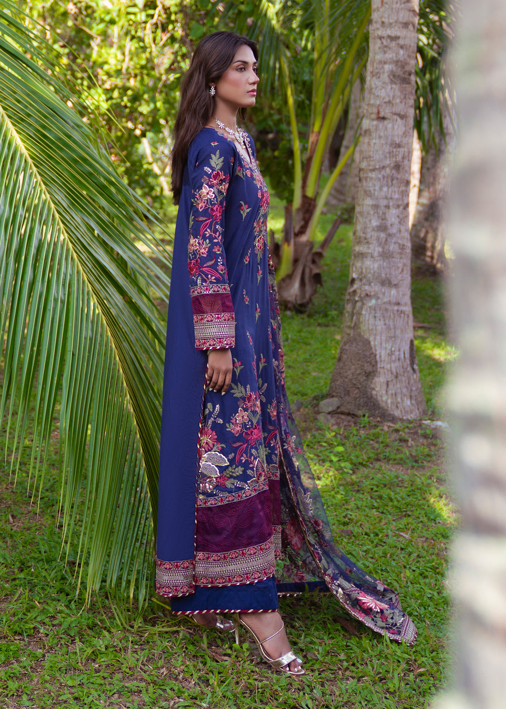 Haseens | Raha Pret | Inara - Luxury Dress - available at Maria Faisal in UK and USA.