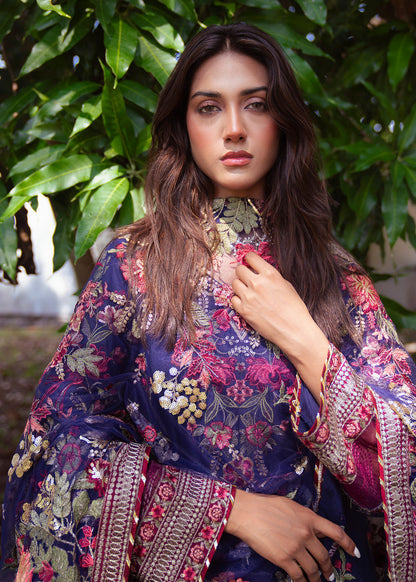 Haseens | Raha Pret | Inara - Luxury Dress - available at Maria Faisal in UK and USA.