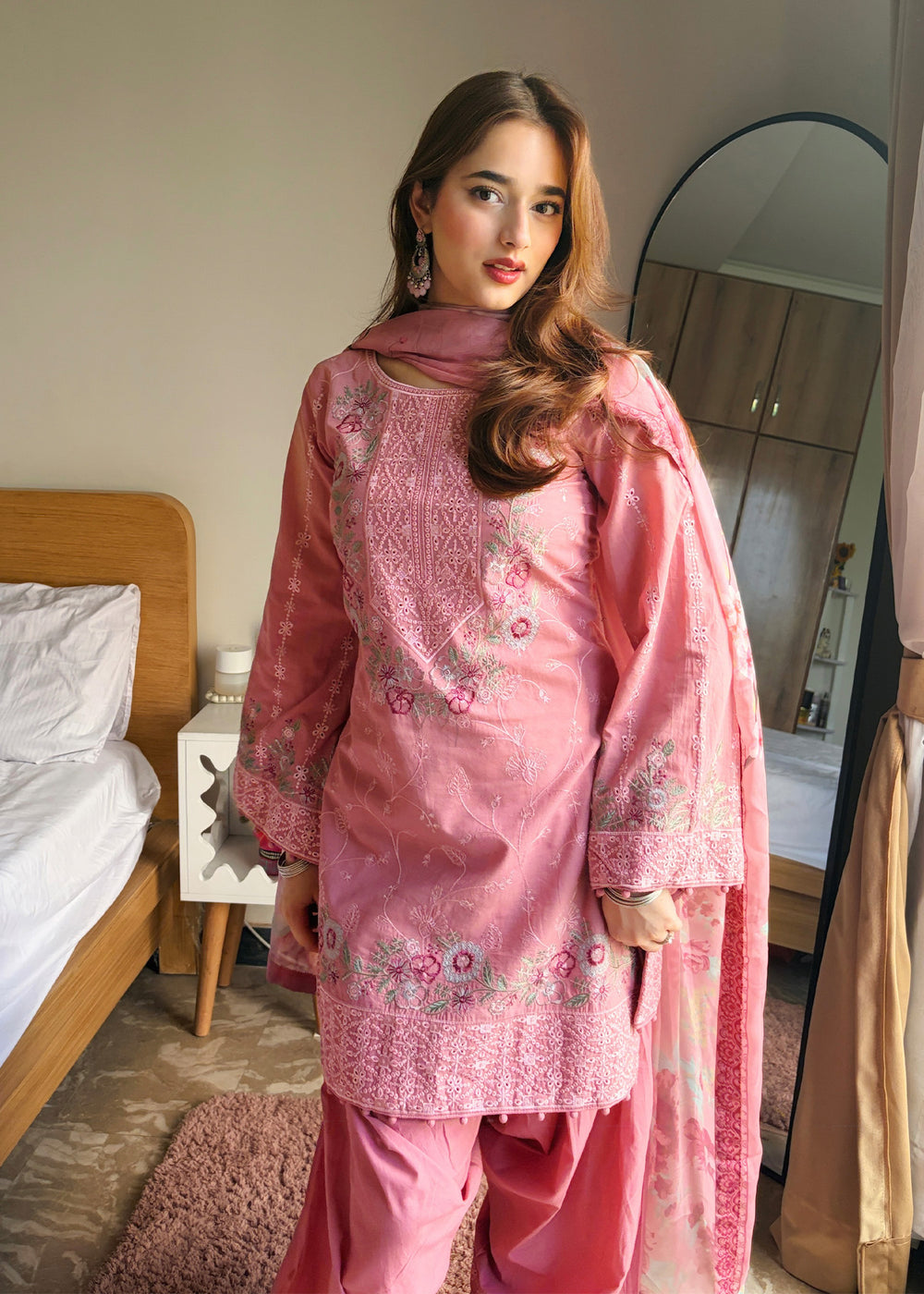 Haseens | Raha Pret | Qirat - Luxury Dress - available at Maria Faisal in UK and USA.