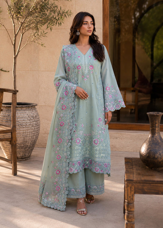 Haseens | Raha Pret | Almas - Luxury Dress - available at Maria Faisal in UK and USA.