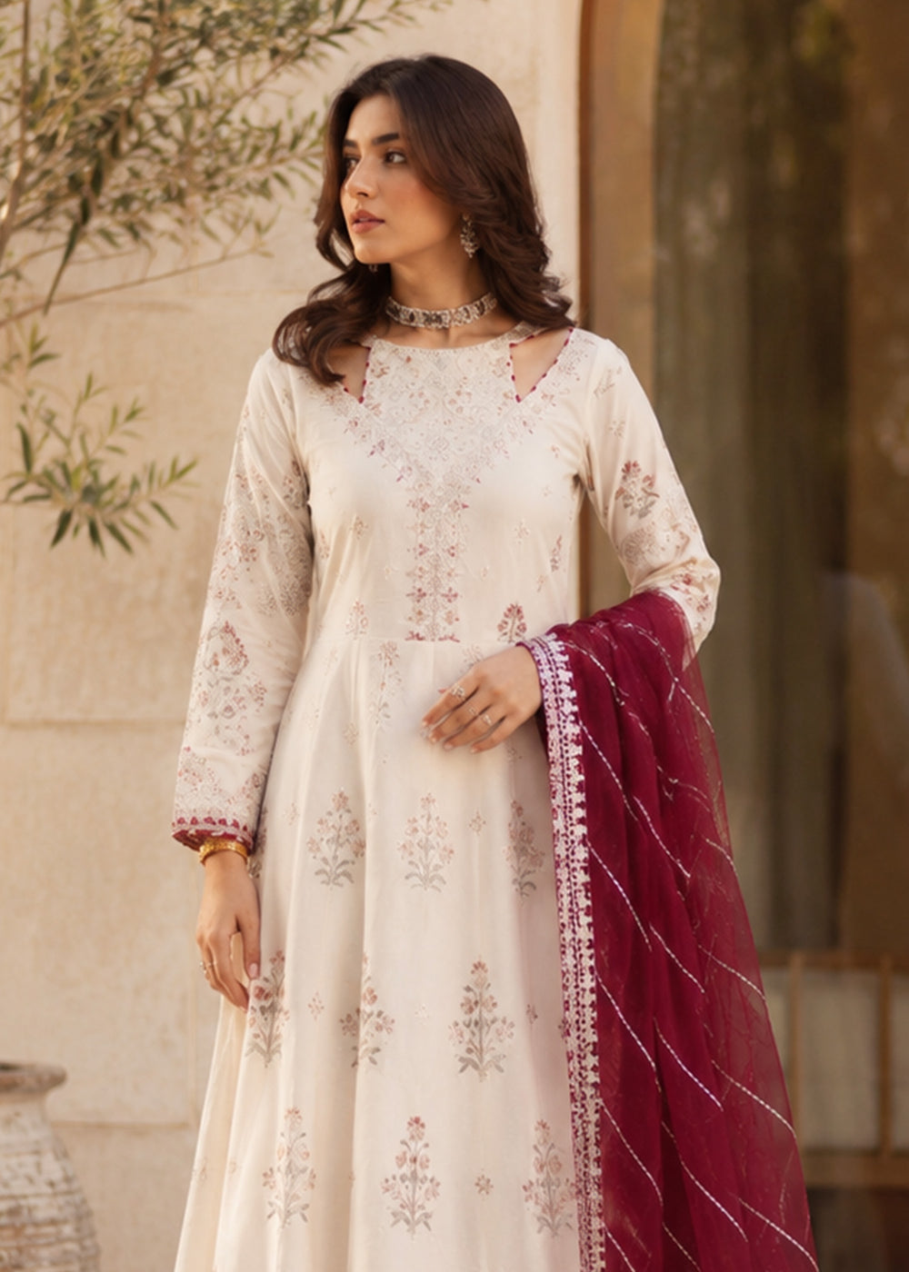 Haseens | Raha Pret | Mayuri - Luxury Dress - available at Maria Faisal in UK and USA.