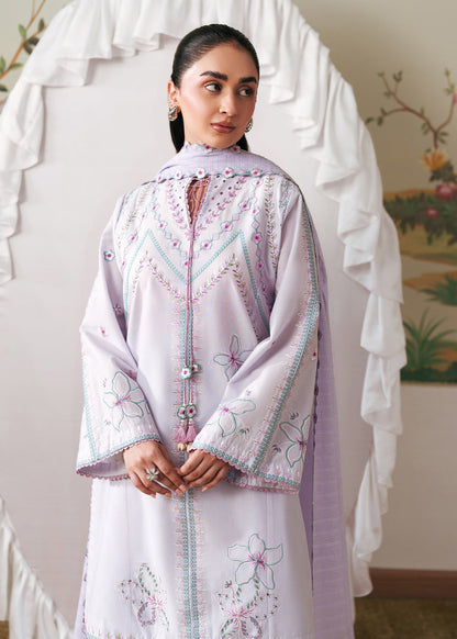 Sadaf Fawad Khan | Solace 26 |Lavender Lane - Luxury Dress - available at Maria Faisal in UK and USA.