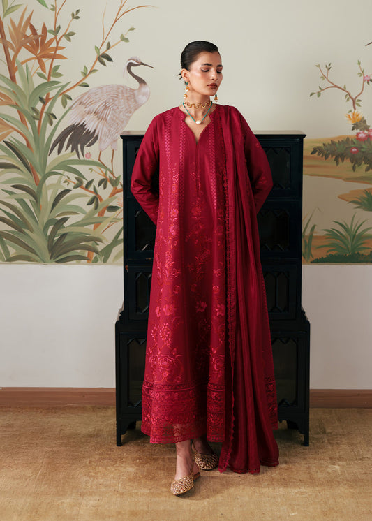 Sadaf Fawad Khan | Eva Luxury Pret 26 | Rose Root - Luxury Dress - available at Maria Faisal in UK and USA.