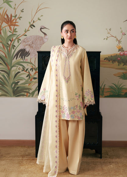 Sadaf Fawad Khan | Solace 26 | Camelia - Luxury Dress - available at Maria Faisal in UK and USA.