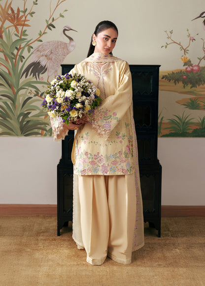 Sadaf Fawad Khan | Solace 26 | Camelia - Luxury Dress - available at Maria Faisal in UK and USA.