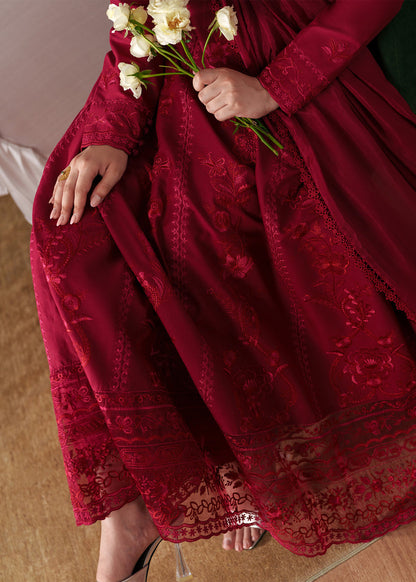 Sadaf Fawad Khan | Eva Luxury Pret 26 | Rose Root - Luxury Dress - available at Maria Faisal in UK and USA.