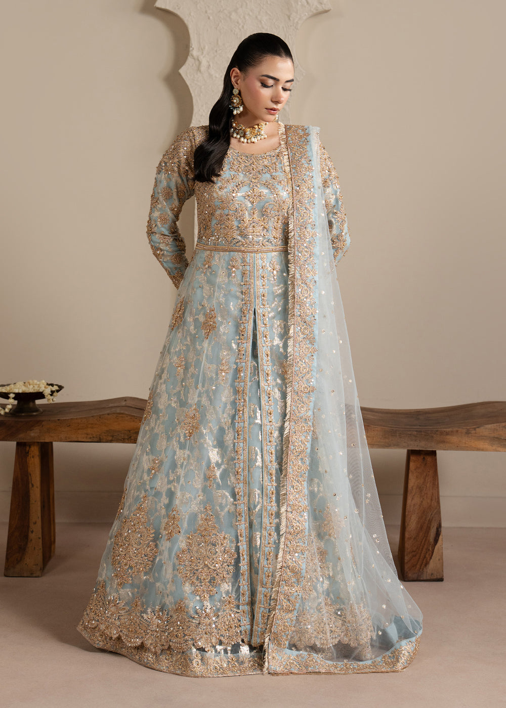 Haseens | Sakhiyan Formals | Shehnaaz - Formal Dress - available at Maria Faisal in UK and USA.