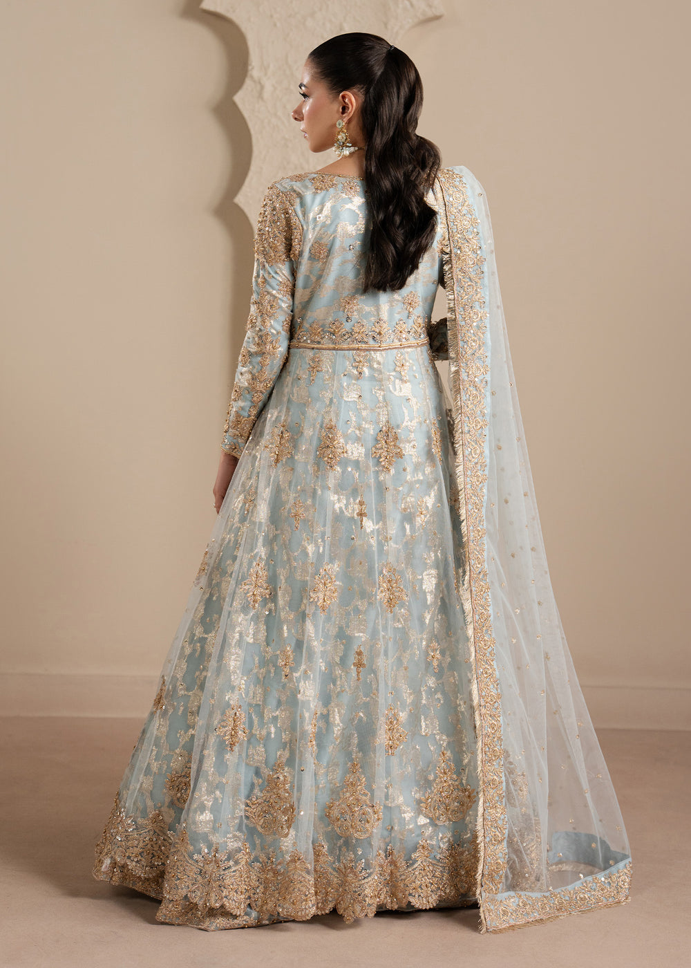 Haseens | Sakhiyan Formals | Shehnaaz - Formal Dress - available at Maria Faisal in UK and USA.