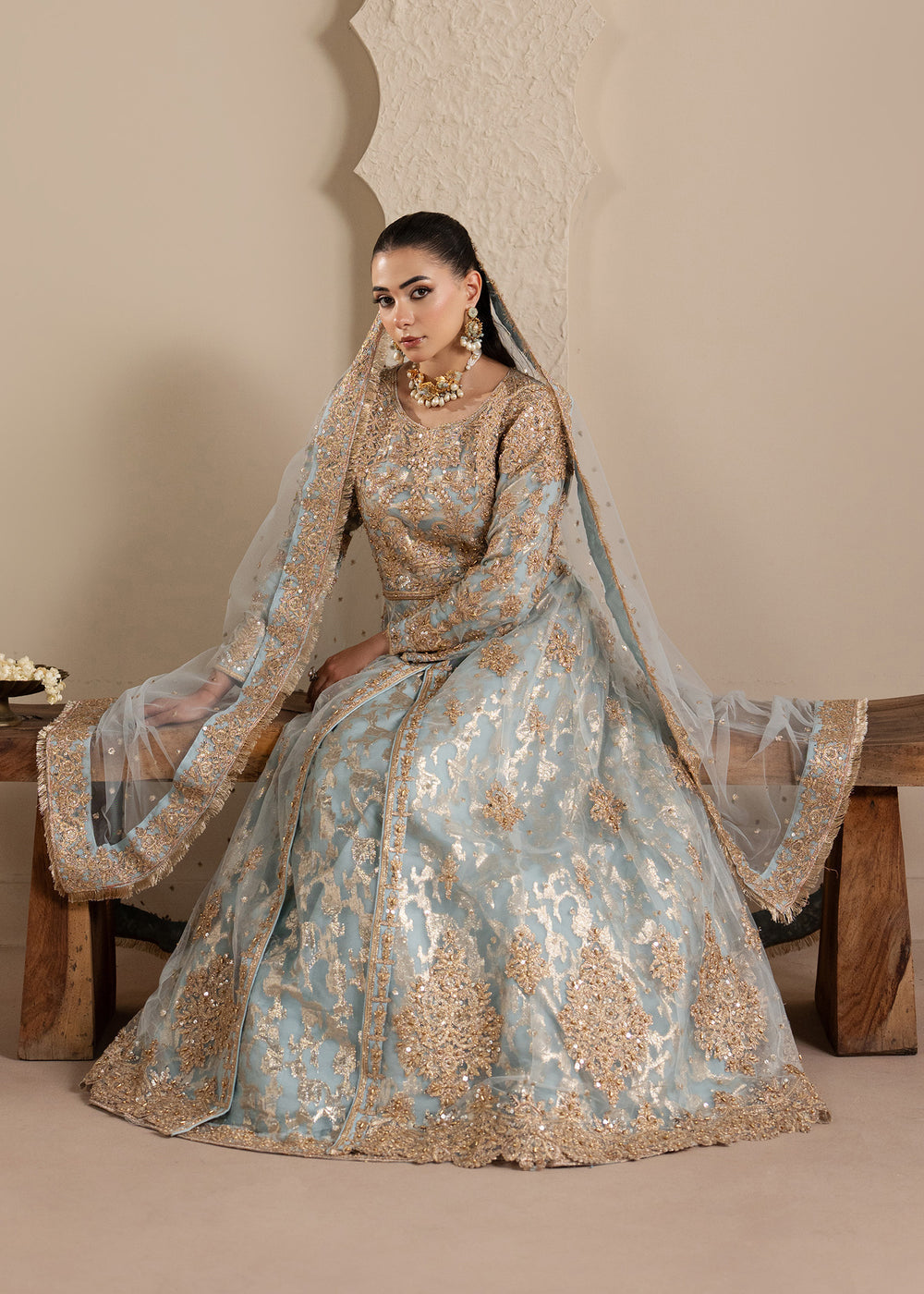 Haseens | Sakhiyan Formals | Shehnaaz - Formal Dress - available at Maria Faisal in UK and USA.