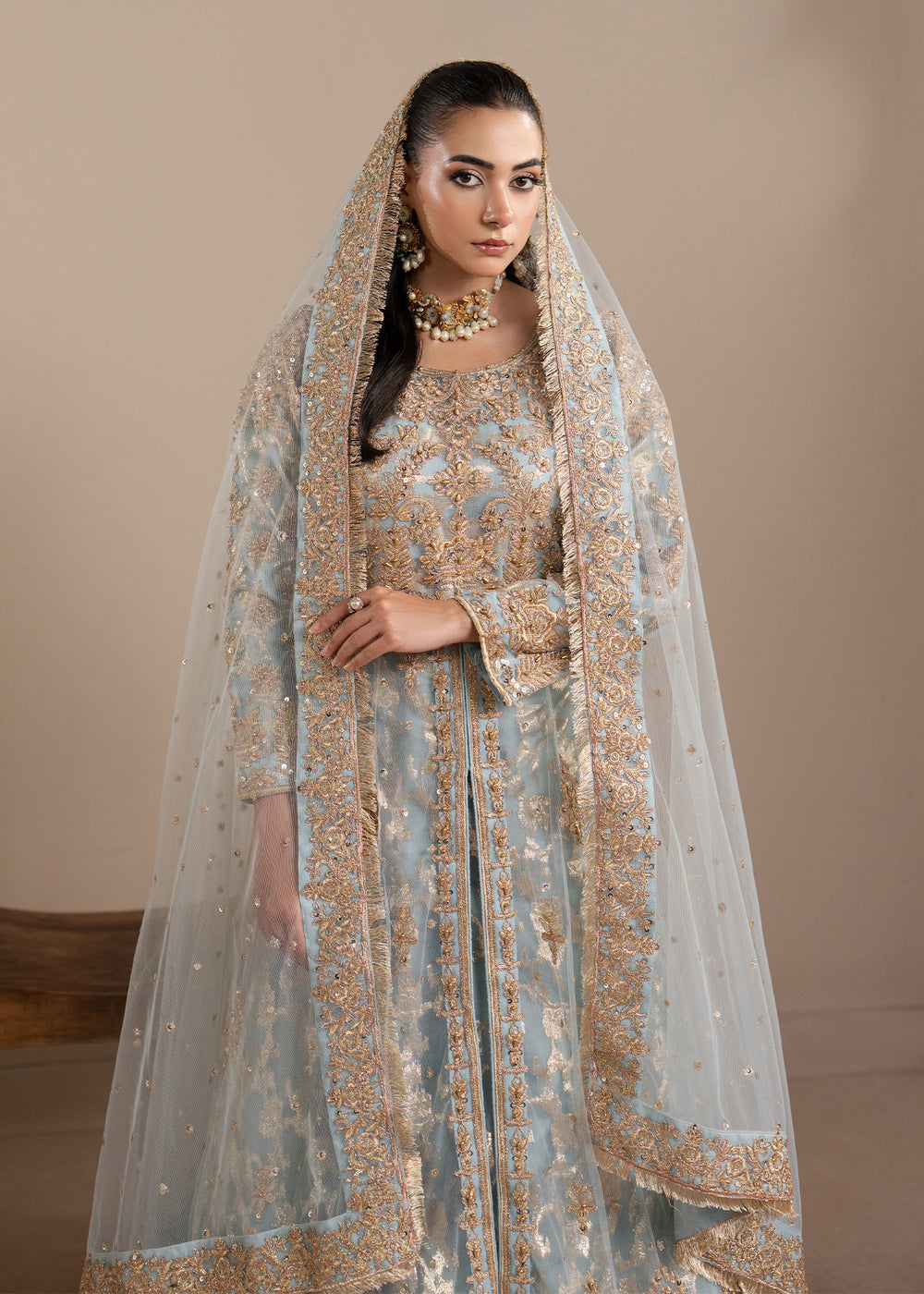 Haseens | Sakhiyan Formals | Shehnaaz - Formal Dress - available at Maria Faisal in UK and USA.