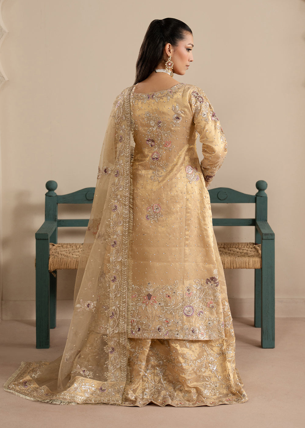 Haseens | Sakhiyan Formals | Mahin - Formal Dress - available at Maria Faisal in UK and USA.