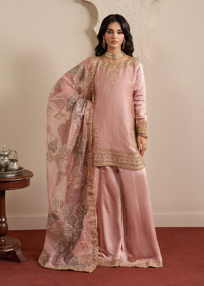 Haseens | Sakhiyan Formals | Munezza - Formal Dress - available at Maria Faisal in UK and USA.