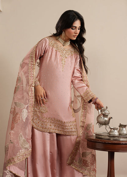 Haseens | Sakhiyan Formals | Munezza - Formal Dress - available at Maria Faisal in UK and USA.