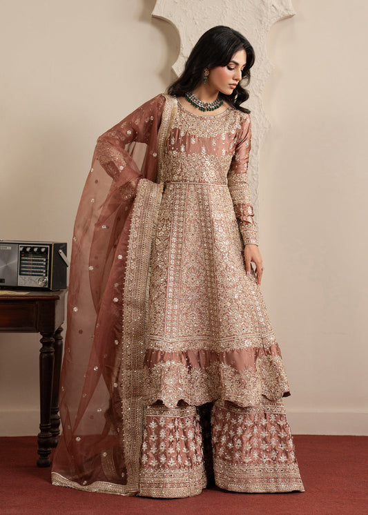 Haseens | Sakhiyan Formals | Mansa - Formal Dress - available at Maria Faisal in UK and USA.