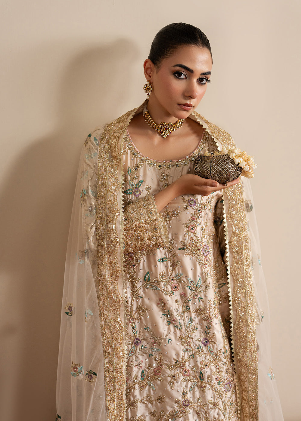 Haseens | Sakhiyan Formals | Pariha - Formal Dress - available at Maria Faisal in UK and USA.