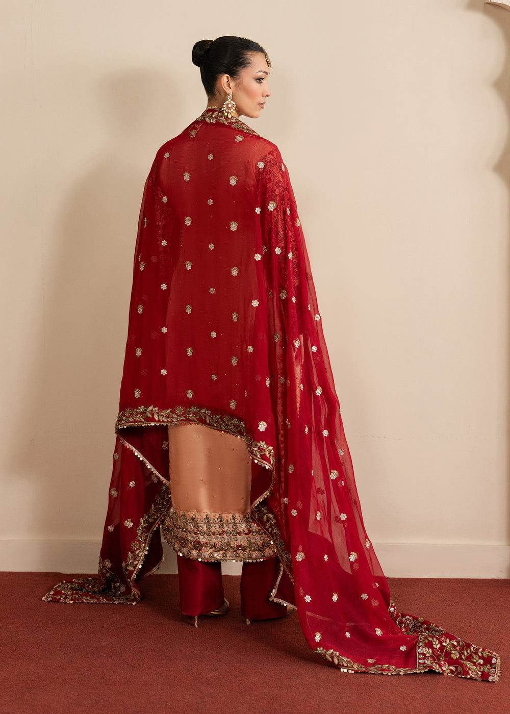 Haseens | Sakhiyan Formals | Shaan - Formal Dress - available at Maria Faisal in UK and USA.