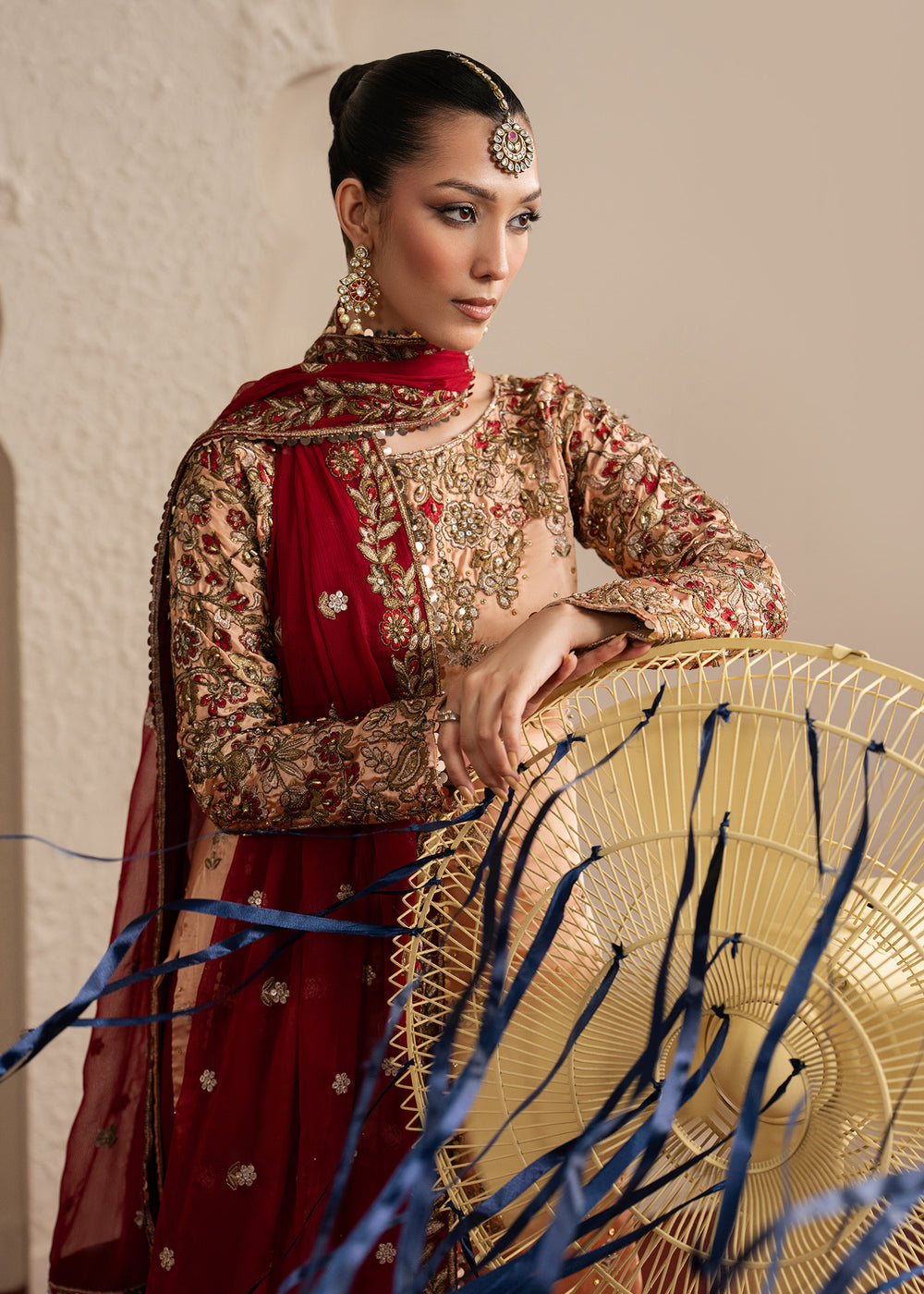 Haseens | Sakhiyan Formals | Shaan - Formal Dress - available at Maria Faisal in UK and USA.