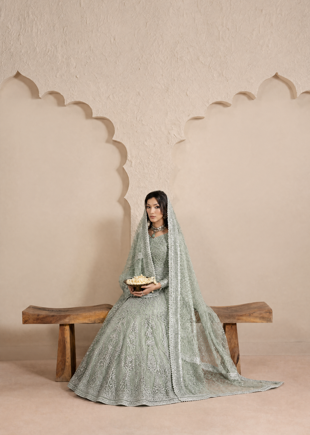 Haseens | Sakhiyan Formals | Nada - Formal Dress - available at Maria Faisal in UK and USA.