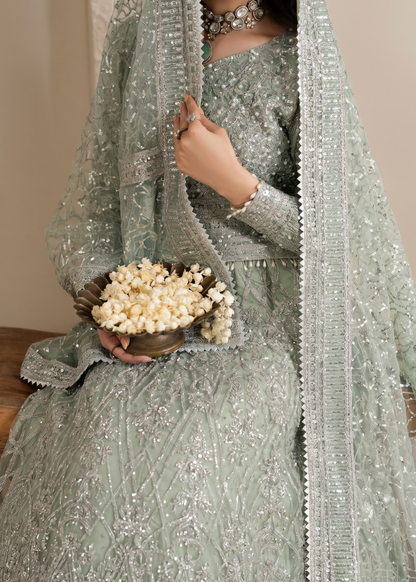 Haseens | Sakhiyan Formals | Nada - Formal Dress - available at Maria Faisal in UK and USA.