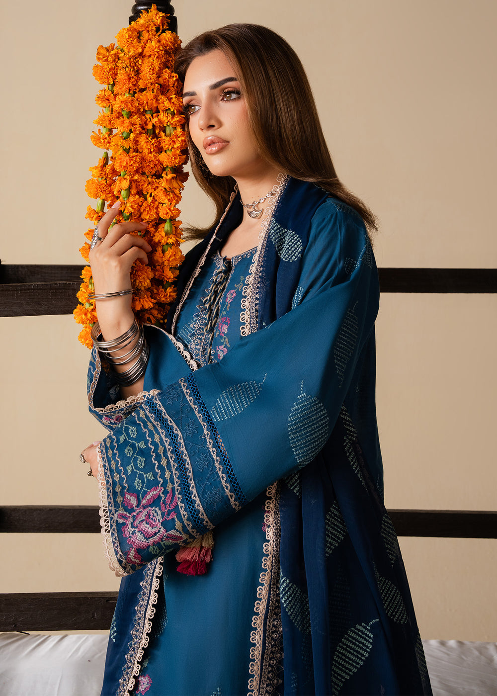 Haseens | Zahia Formal |Liyana - Formal Dress - available at Maria Faisal in UK and USA.