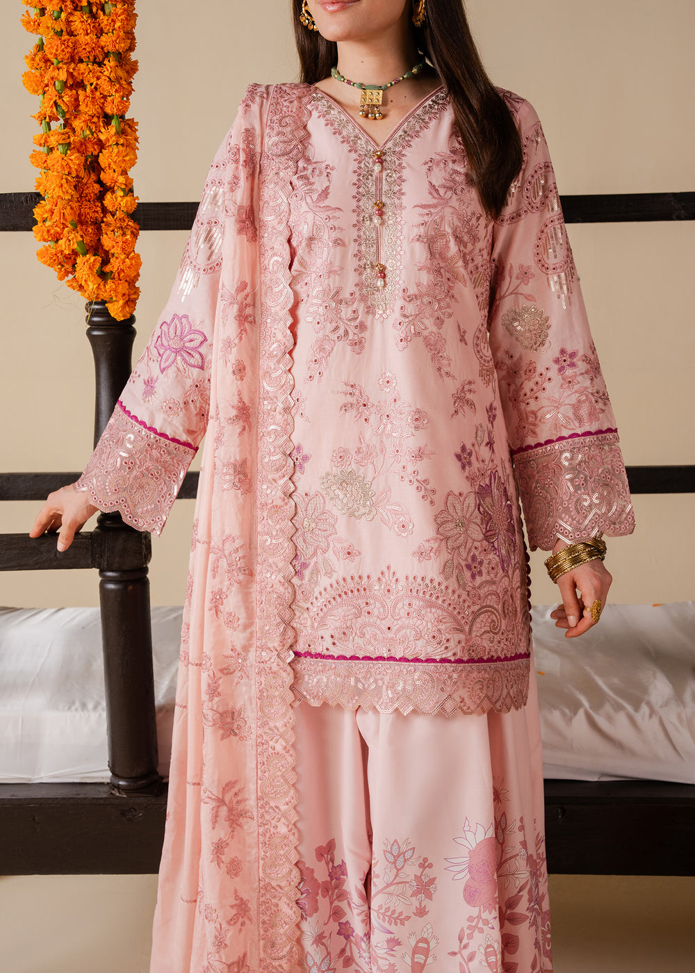 Haseens | Zahia Formal |Ashma - Formal Dress - available at Maria Faisal in UK and USA.