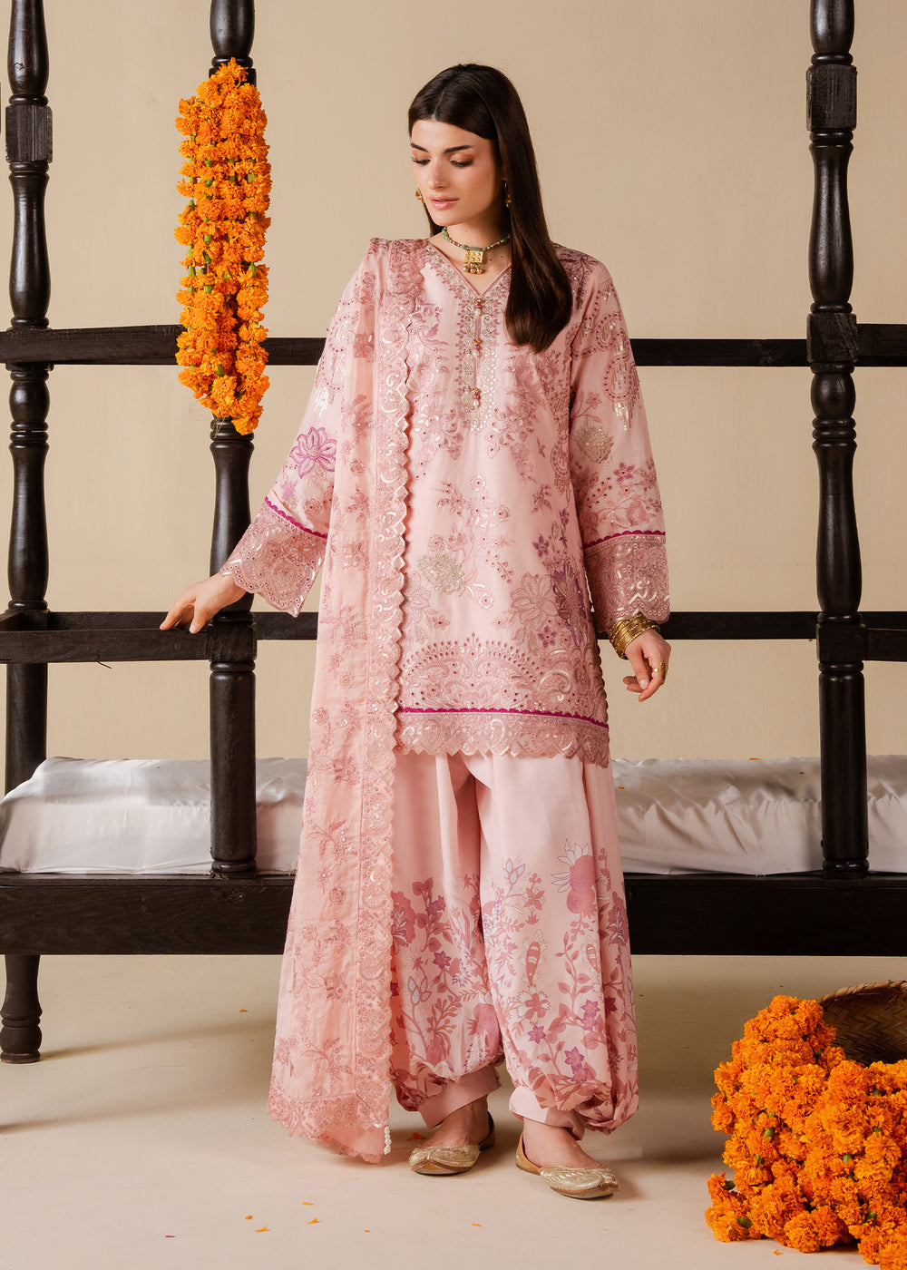 Haseens | Zahia Formal |Ashma - Formal Dress - available at Maria Faisal in UK and USA.