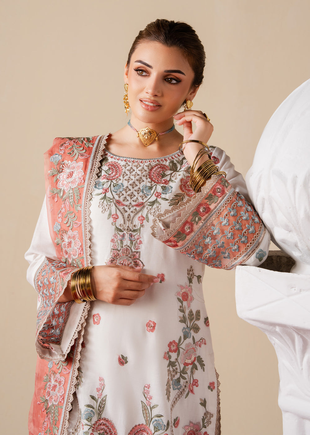 Haseens | Zahia Formal |Marvi - Formal Dress - available at Maria Faisal in UK and USA.
