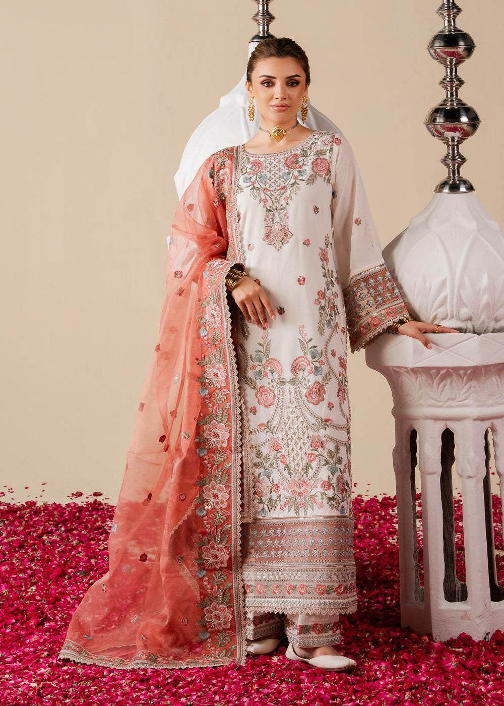 Haseens | Zahia Formal |Marvi - Formal Dress - available at Maria Faisal in UK and USA.
