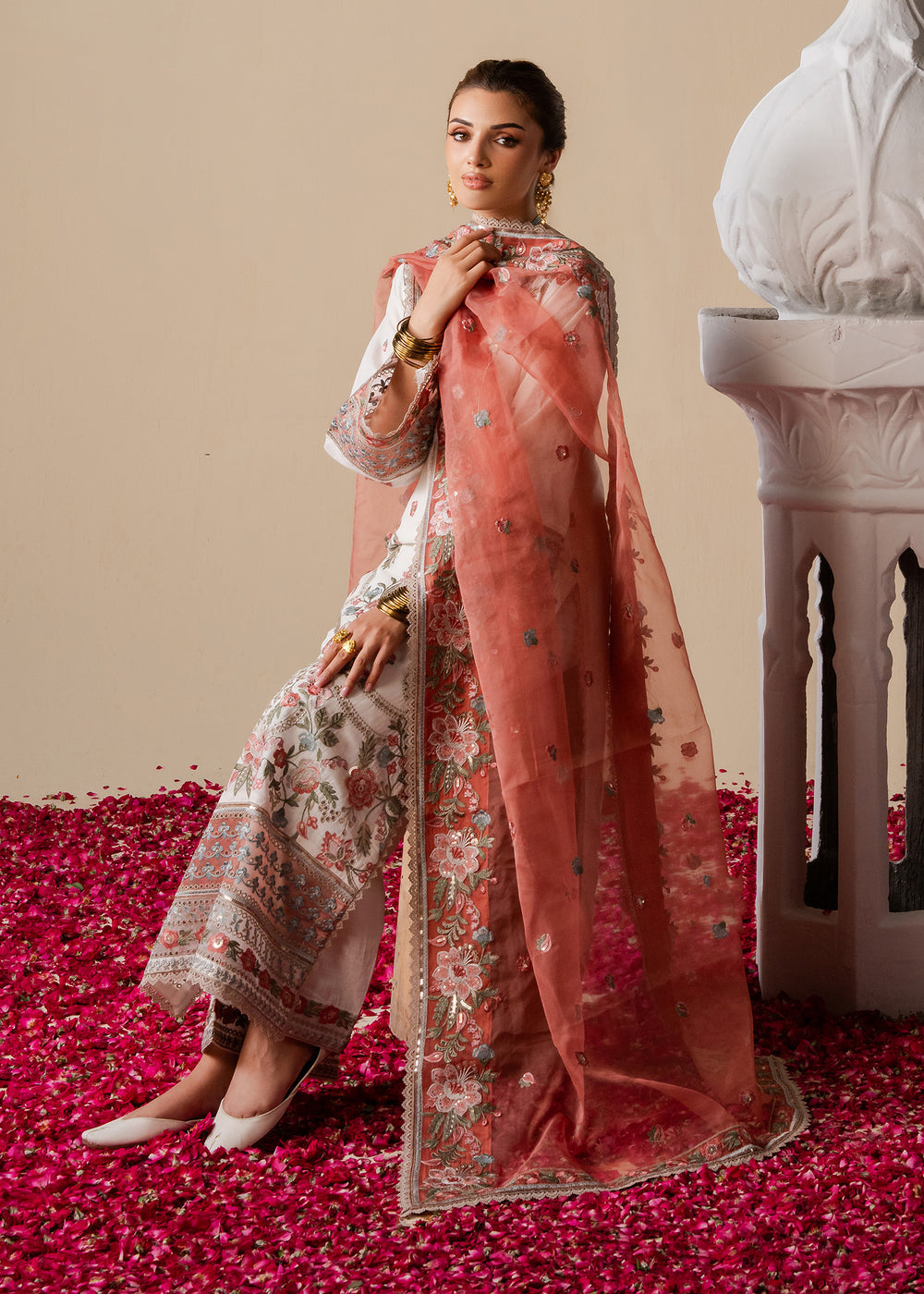 Haseens | Zahia Formal |Marvi - Formal Dress - available at Maria Faisal in UK and USA.