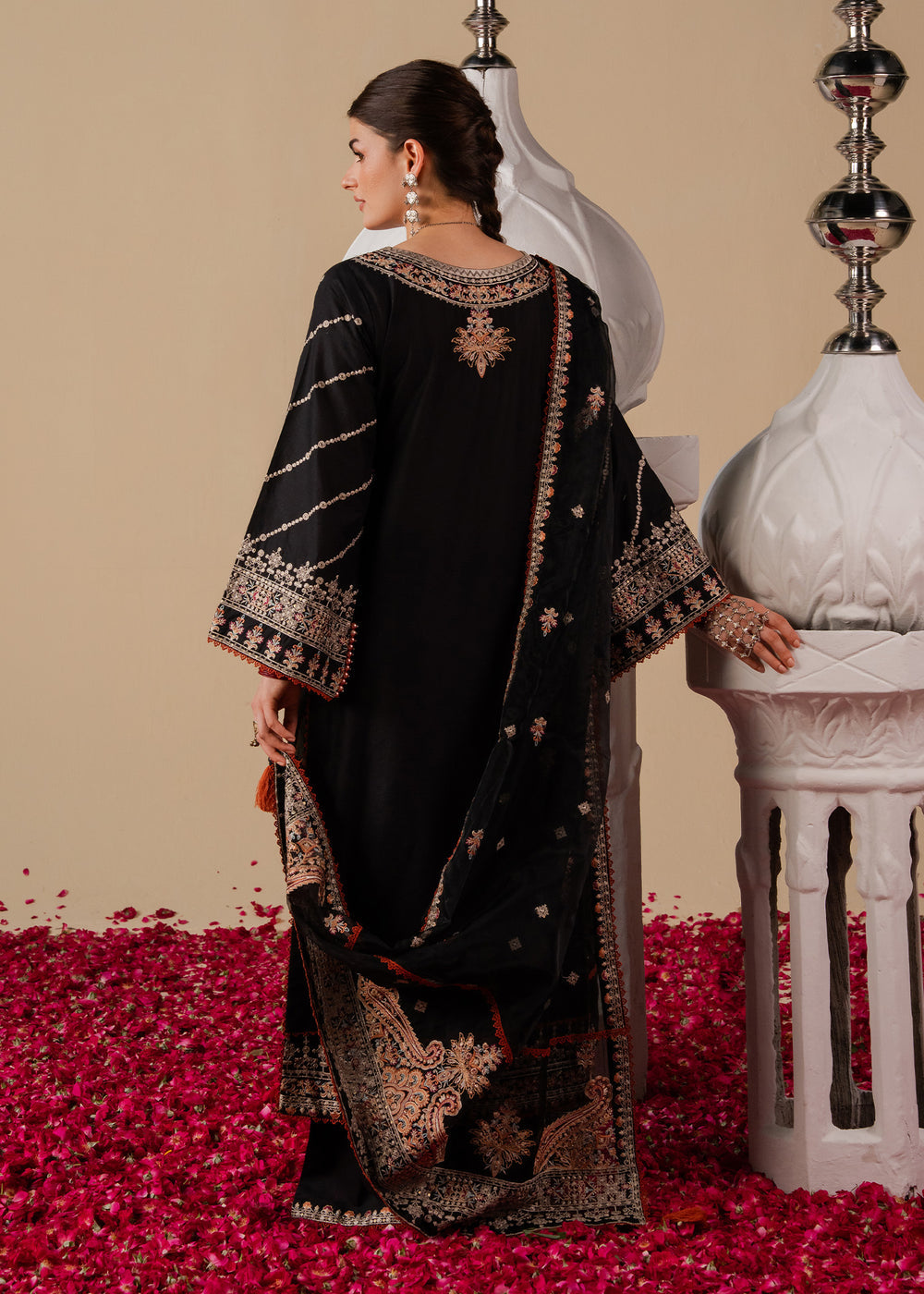 Haseens | Zahia Formal | Nagma - Formal Dress - available at Maria Faisal in UK and USA.