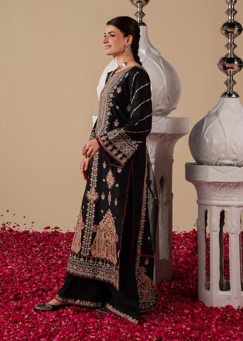 Haseens | Zahia Formal | Nagma - Formal Dress - available at Maria Faisal in UK and USA.