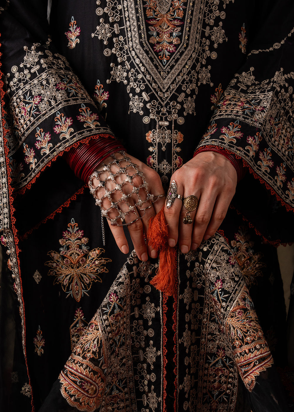 Haseens | Zahia Formal | Nagma - Formal Dress - available at Maria Faisal in UK and USA.