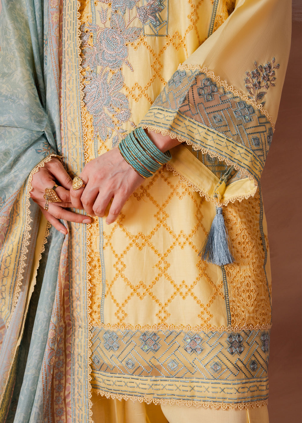 Haseens | Zahia Formal |Maham - Formal Dress - available at Maria Faisal in UK and USA.