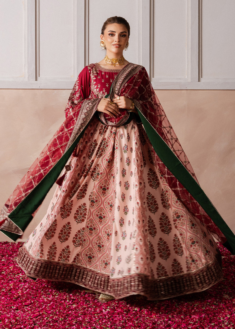 Haseens | Zahia Formal |Mahzala - Formal Dress - available at Maria Faisal in UK and USA.