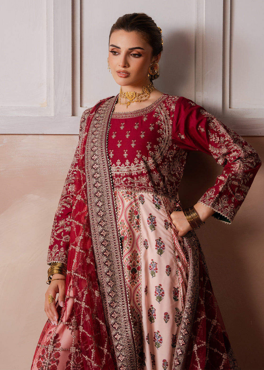 Haseens | Zahia Formal |Mahzala - Formal Dress - available at Maria Faisal in UK and USA.