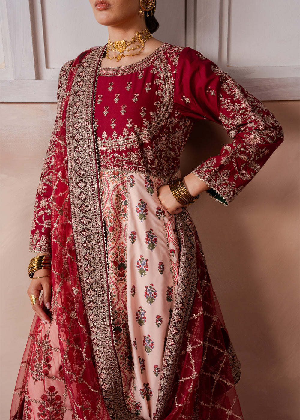 Haseens | Zahia Formal |Mahzala - Formal Dress - available at Maria Faisal in UK and USA.